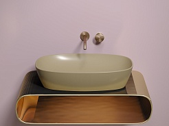 Ceramicanova Мебельная раковина Element 60 CN6049MC капучино матовый – фотография-4